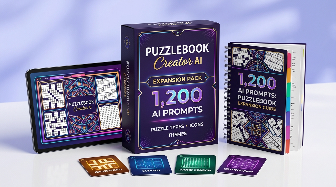 1,200 Prompts Expansion Pack Mockup